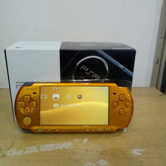 PSP SONY - 3000 + MC 64GB FULL GAME - Kuning  PROMO 