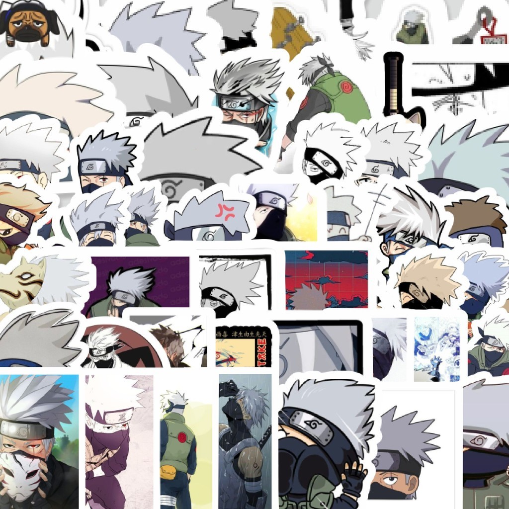 

Stiker Cutting Pack Stiker Anime Hatake Kakashi Isi 100Pcs Series Aesthetic Lucu Keren Untuk Koper Bahan Vynil