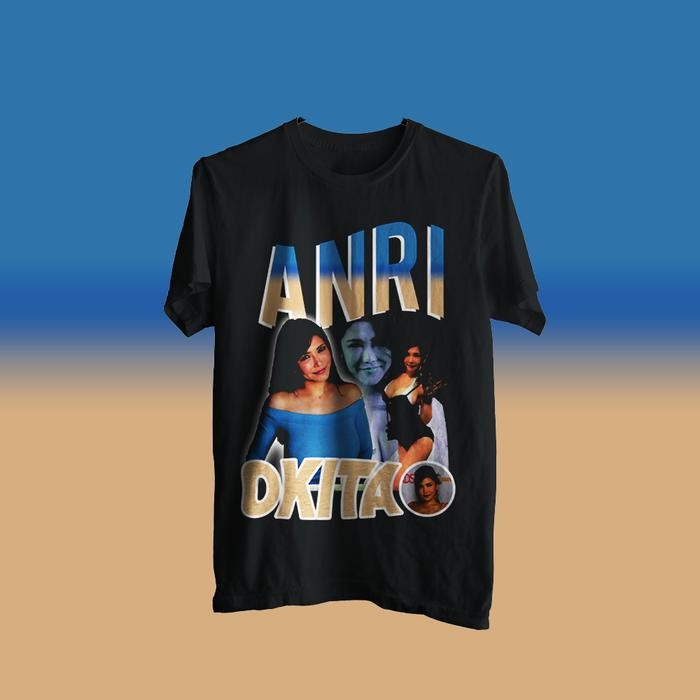 (TOP) HOMAGE TEE - ANRI OKITA - Hitam, S