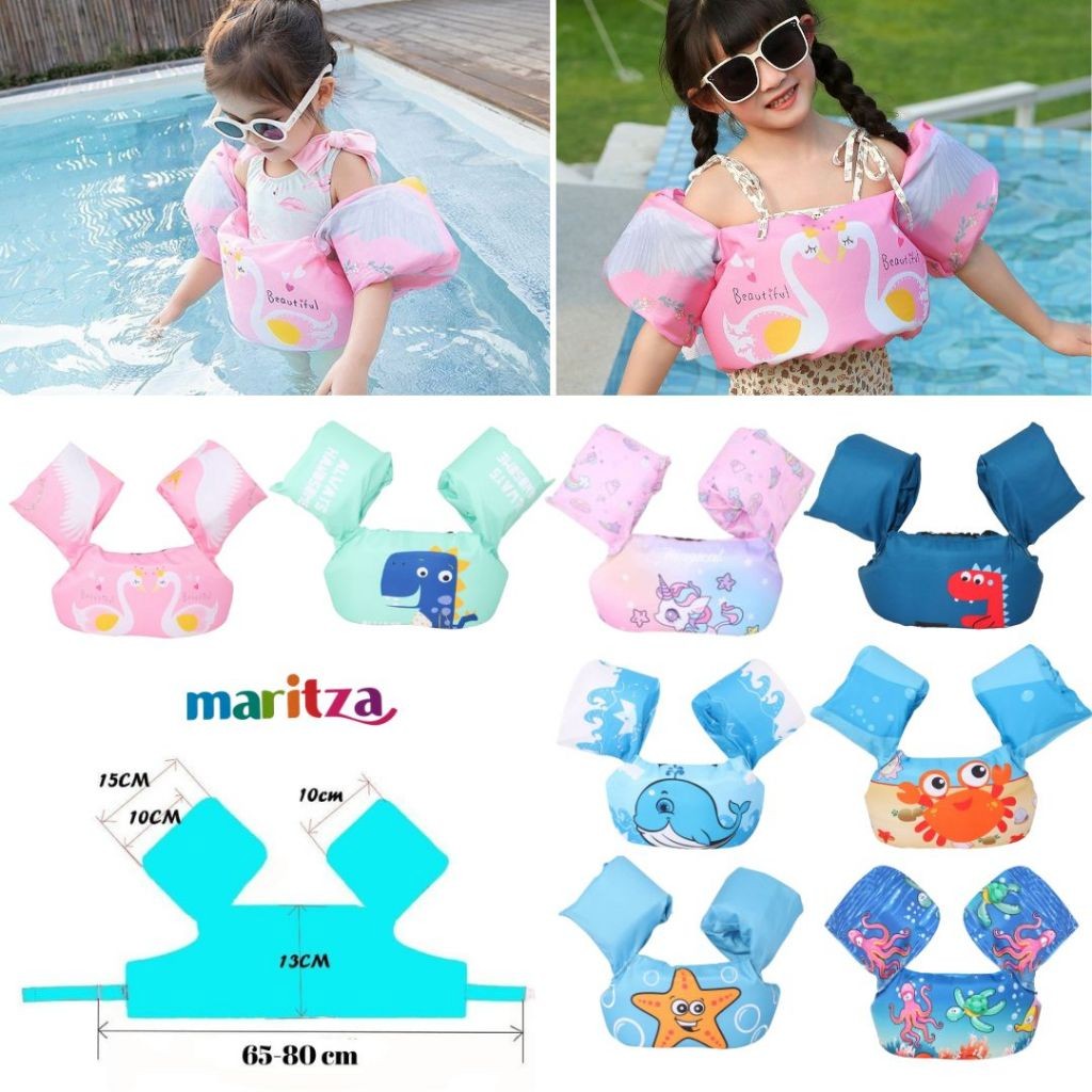 Pelampung Renang Anak Vest/ Pelampung Tangan Anak/ Pelampung Baju Renang