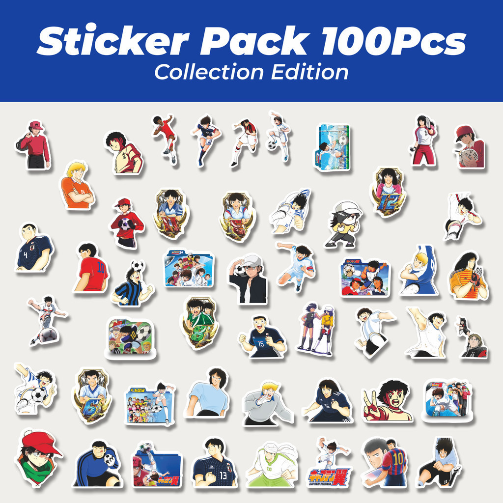 

Hot Sticker Anime Captain Tsubasa Sticker Lucu Anti Air Stikers Berperekat Waterproof Sticker Decal Buat Motor Helm Buku Journal Koper Casing HP Laptop Botol Minum
