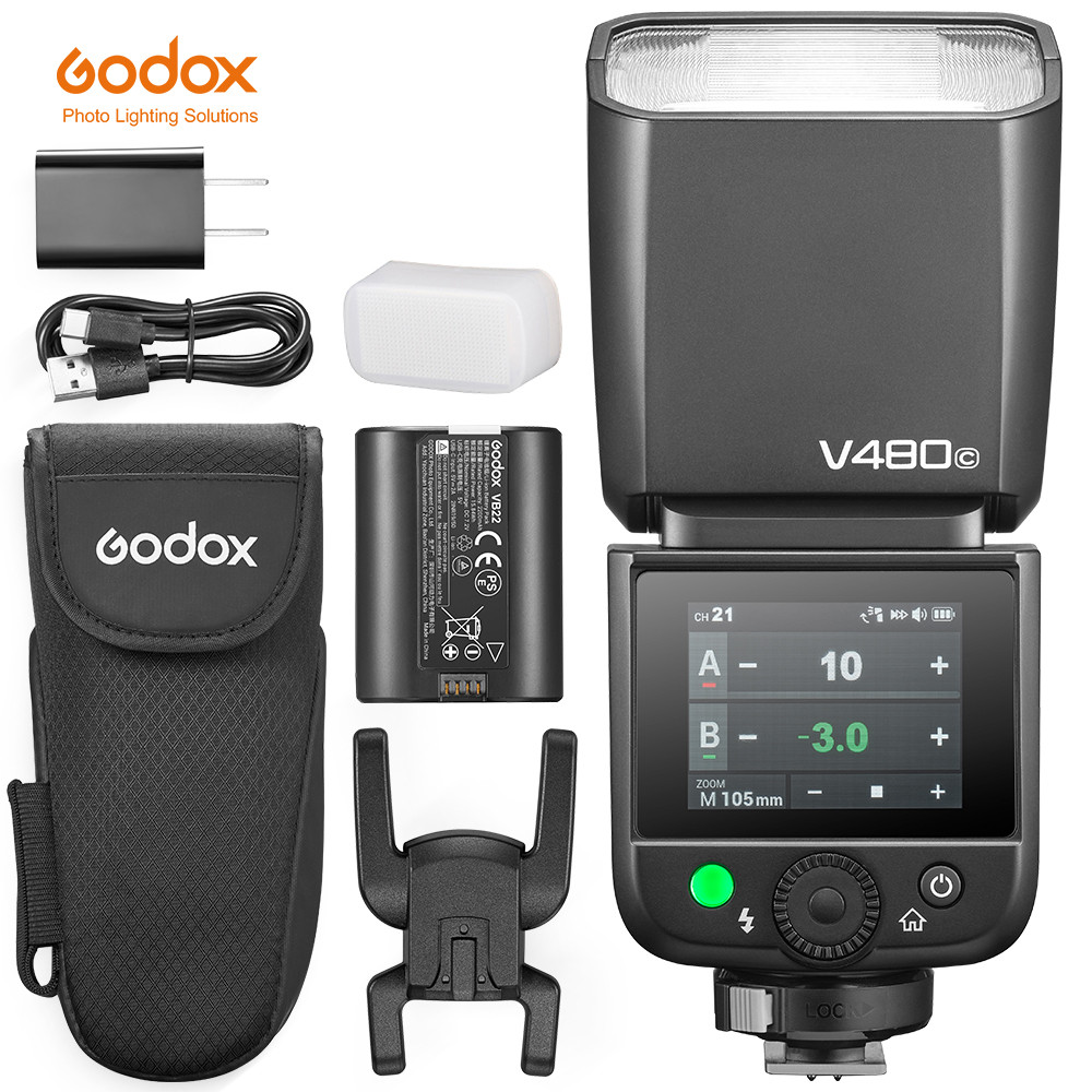 Godox Ving V480 C/S/N TTL On-Camera Flash for Sony for Canon for Nikon pk V860III TT520III V1PRO