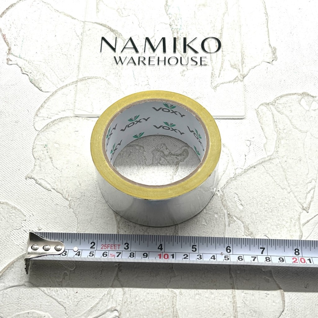 

VOXY Lakban Selotip Aluminium foil 2 inch NAMIKO WAREHOUSE