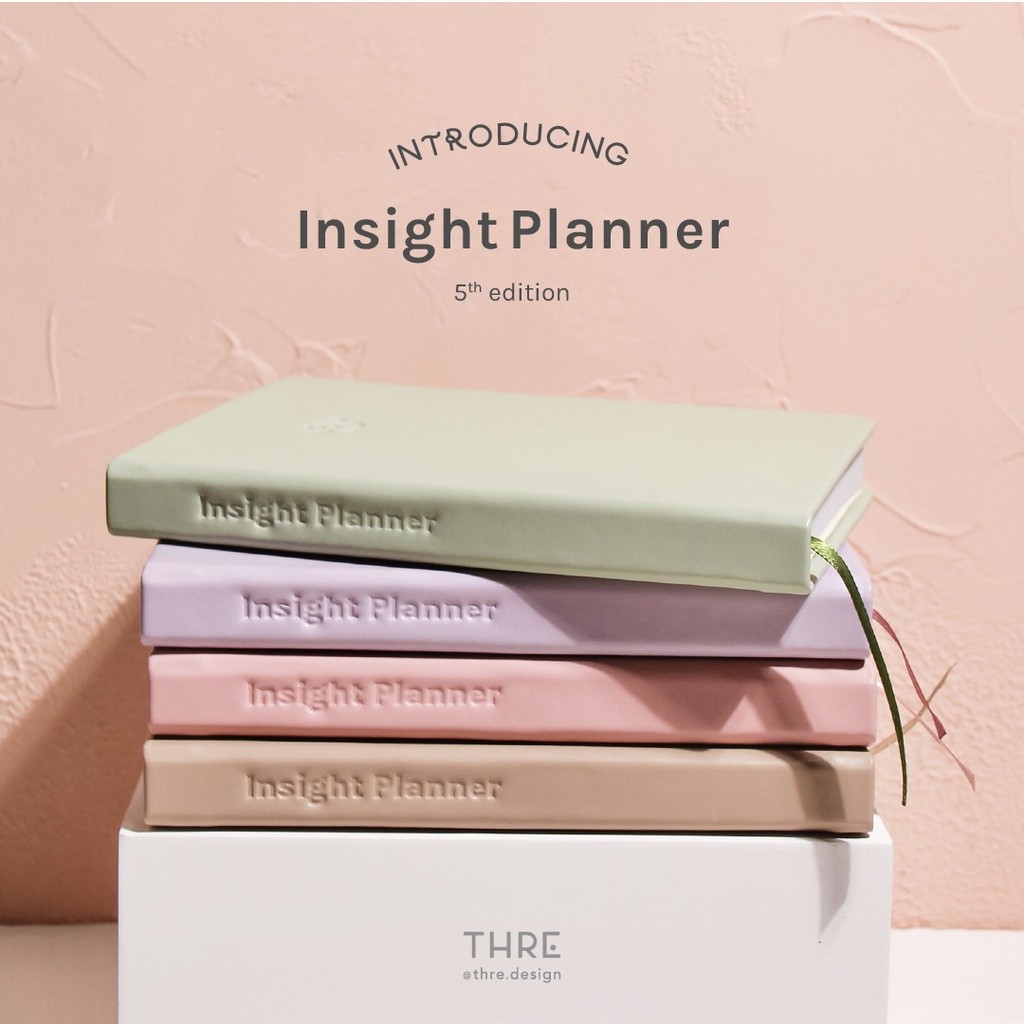 

Thre Design Insight Planner 5th Edition / Agenda Undated Tahunan
