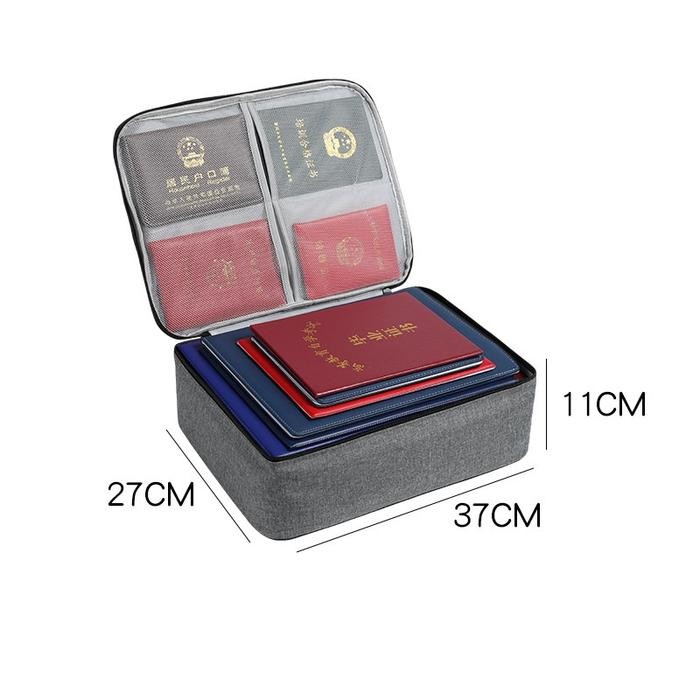 

Halu Tas Dokumen Storage Box Anti Air Tempat Penyimpanan File HDK307 - Single Abu