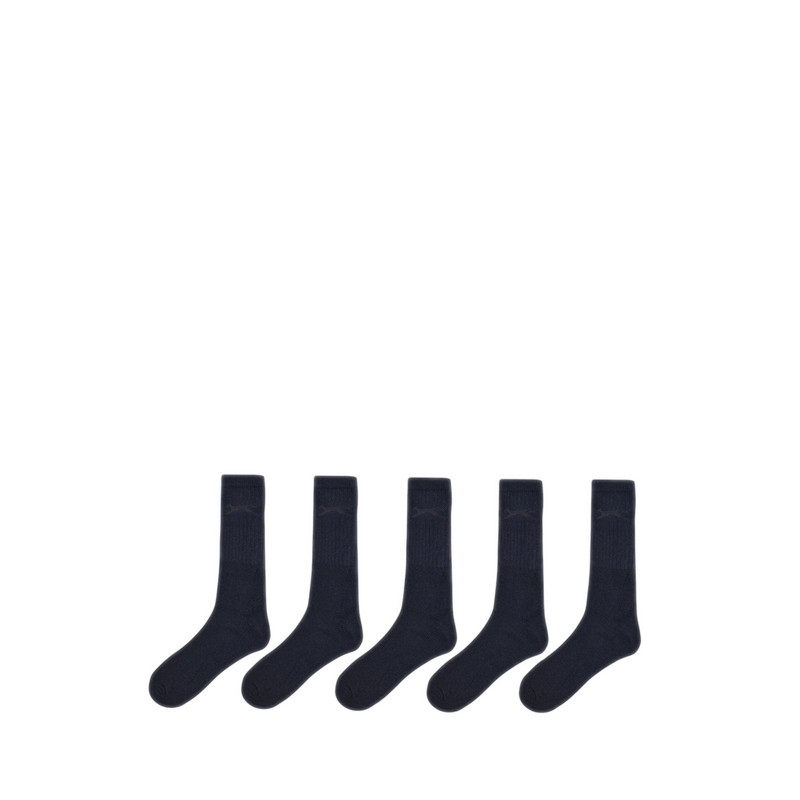 Slazenger Men's Leisure Crew Socks - Dark Asst