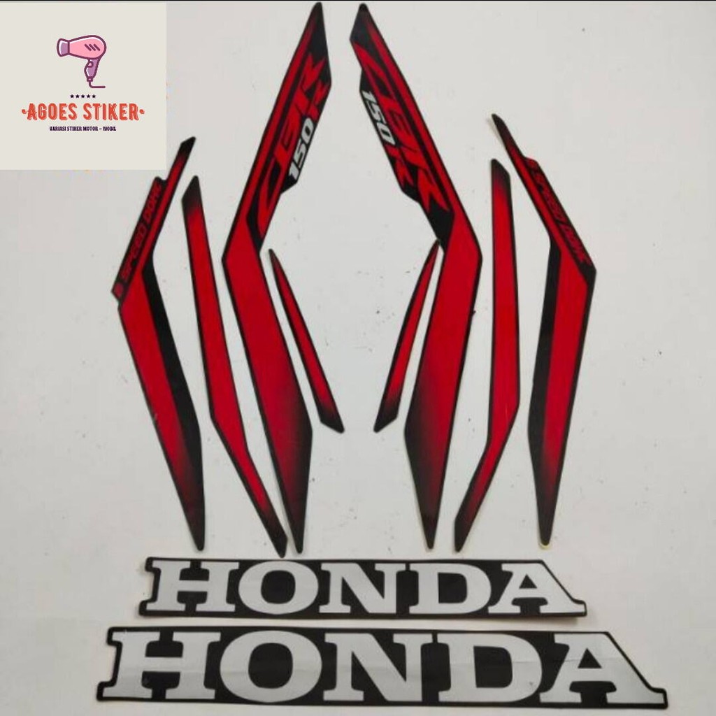 Striping Ori body Honda CBR 150R Facelift new abs 2019 2020 stiker bawaan original bodi honda cbr fa