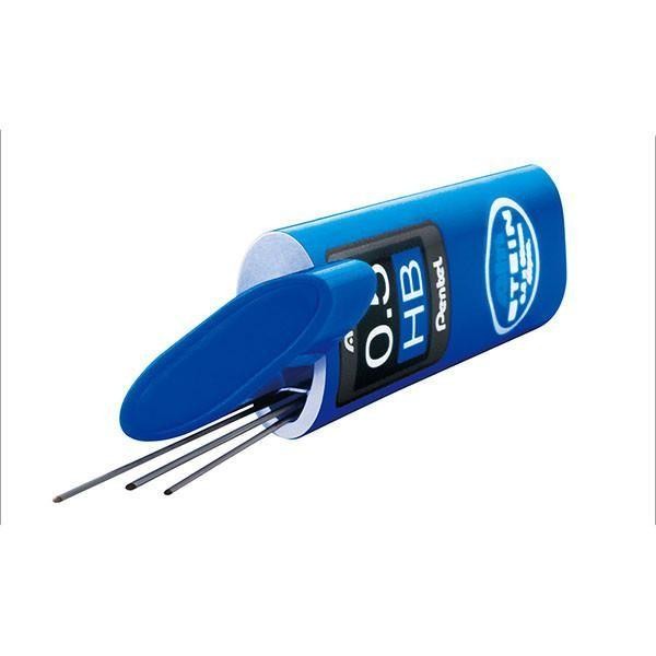 

Pentel AIN STEIN Mechanical Pencil Lead Refill 0.5mm Isi Pensil Cetek - 2B