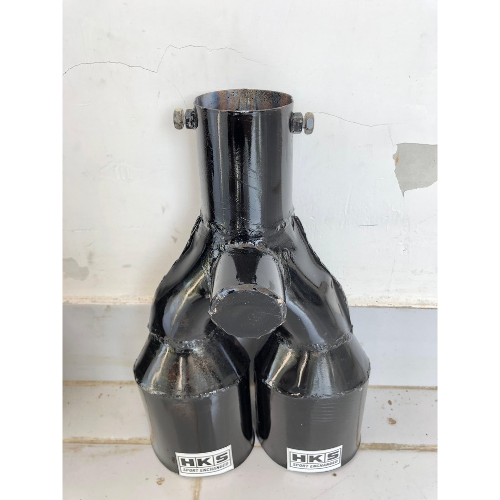 Knalpot HKS SOS Cabang Ngorok Knalpot Mobil Bensin Solar Turbo SUARA SWOS SOS SWOS NGOROK