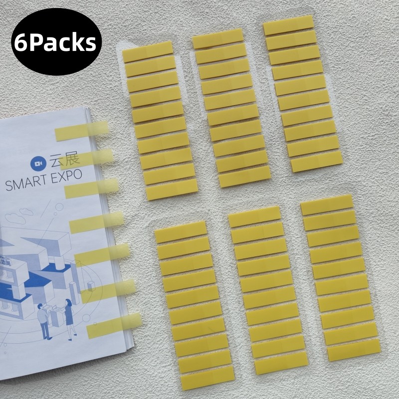 

KindFuny 1200PCS Solid Color Sticky Notes Writable Repositionable Index Tabs Flags for Pages Book Markers Reading Notes