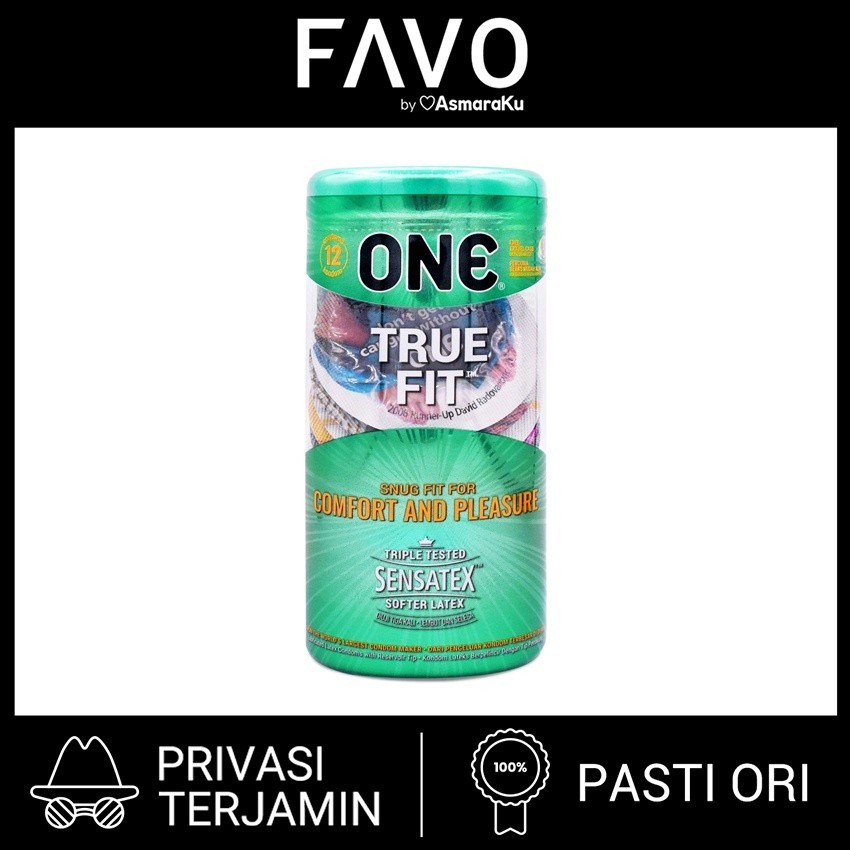 RECENT SL Extra Gratis Ongkirr kmd ONE®️ True Fit isi 12 Pcs - kmd Paling Pas New SL ~Gloomarkett