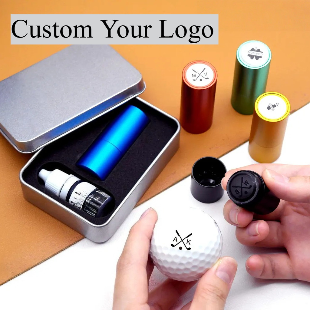 

Personalized Golf Ball Stamp Custom Golf Ball Stamp Ball Stamp Gift for Golfer Gift For Dad Husband Father in Law Memento