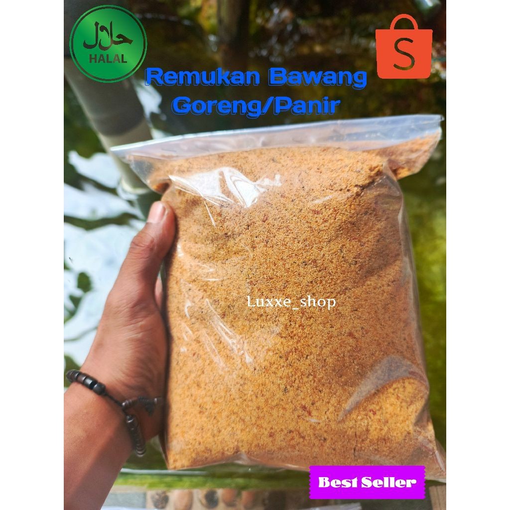 

Remukan Bawang Goreng Bumbu Masakan Panir Cilung Papeda 1 kg