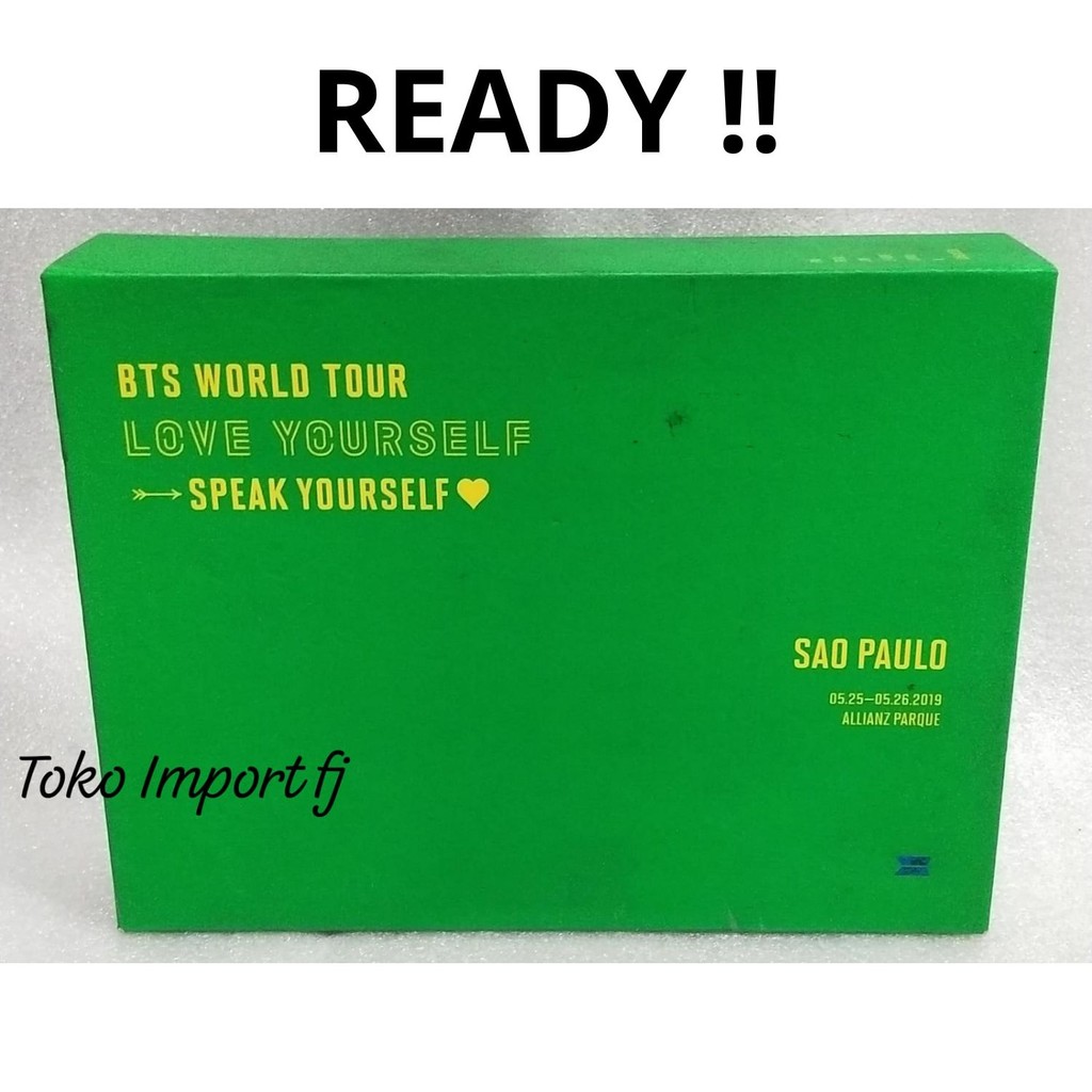 Ready - BTS – Word Tour Love Yourself: Speak Yourself Live in Sao Paulo - Tidak Segel