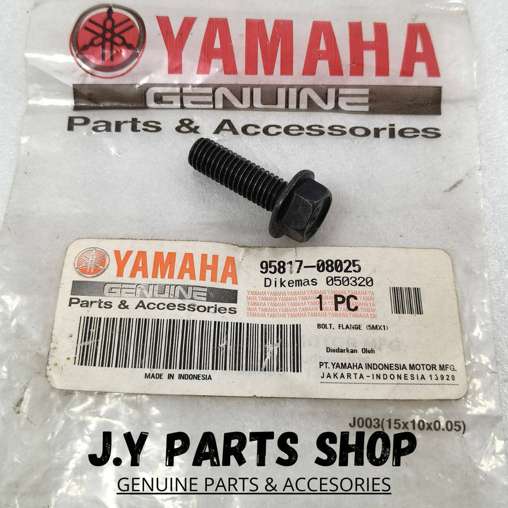 Baut M8X25 knalpot Yamaha Vixion Dll Ori YGP 95817-08025