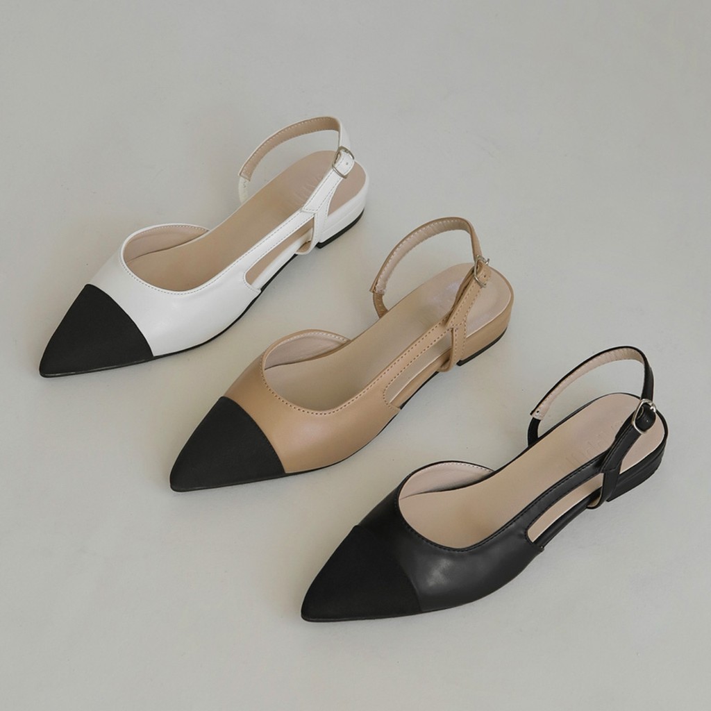 SAPPUN Dalia Slingback Flats (2cm) - Flats Shoes Wanita