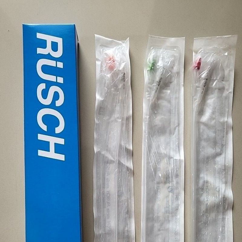 Folley Catheter Silicone RUSCH - Selang Kencing Silikon - Foley Kateter Silikon