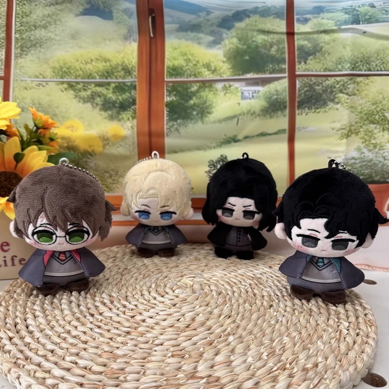 10cm Anime Movie Tom Riddle Snape Kawaii Cosplay Dango Cotton Doll Mini Soft Plushies Key  ain Toy F