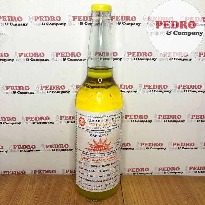 Air abu istimewa / soda cair cap opd 600 ml