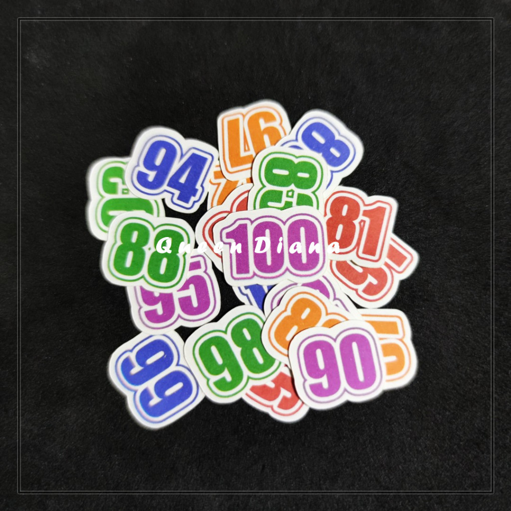 

STIKER PRINTING A3 ANGKA MINI ISI 20 PCS BISA PILIH WARNA DAN ANGKA UKURAN KECIL CUTE