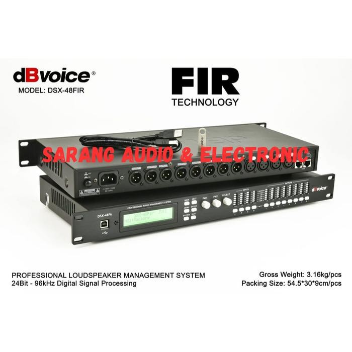 Management dB Voice DSX 48 FIR Original dBVoice DSX48FIR DSX 48FIR DLM