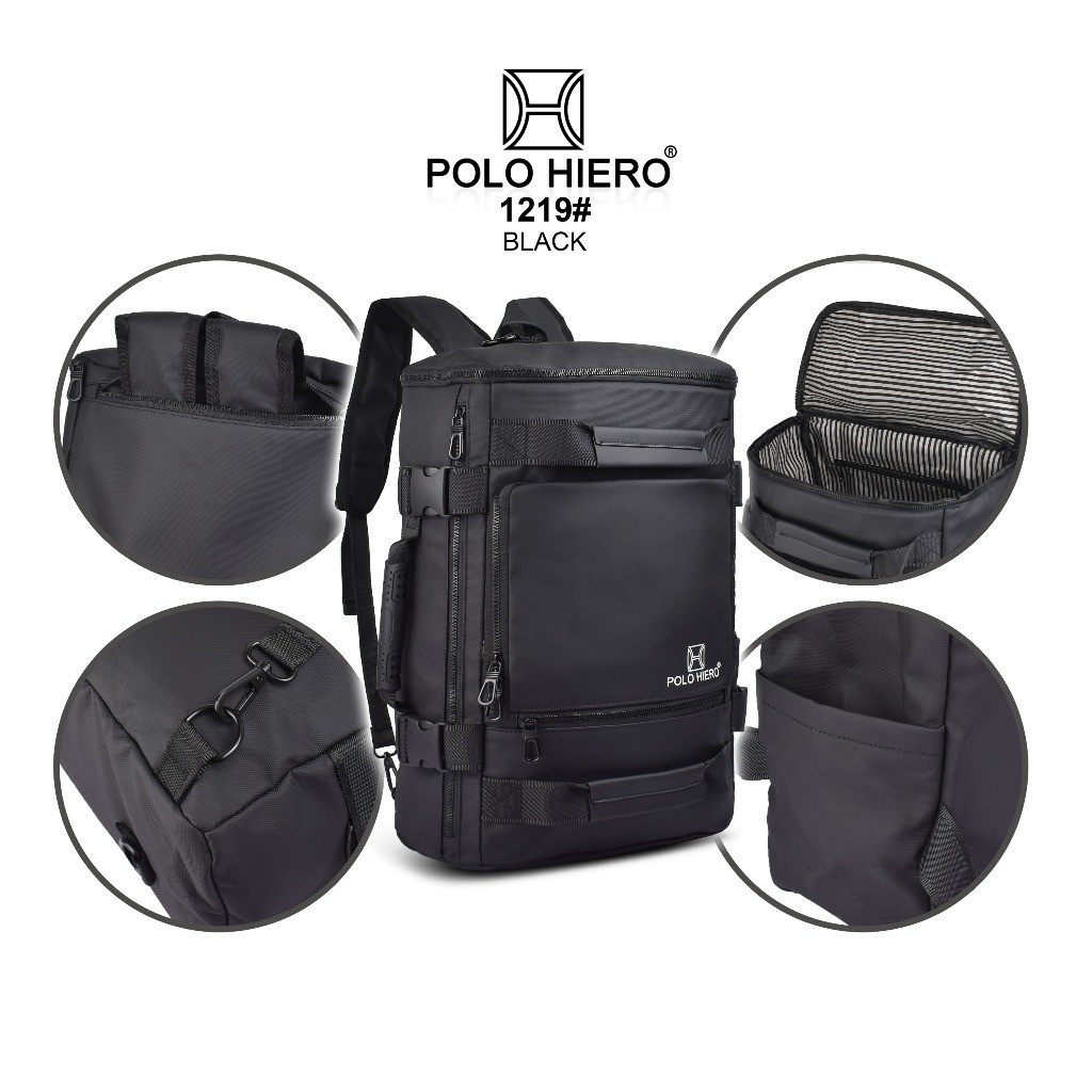 Polo Hiero Tas Ransel Polo Hiero 1219 Tas Punggung Sekolah Tas Laptop