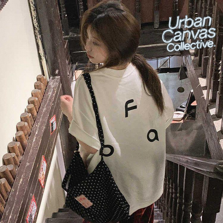 Cocok untuk anak laki-laki dan perempuan Tshirt Kaos Bahan Katun TC Sablon Digital DTF T-Shirt Wanit