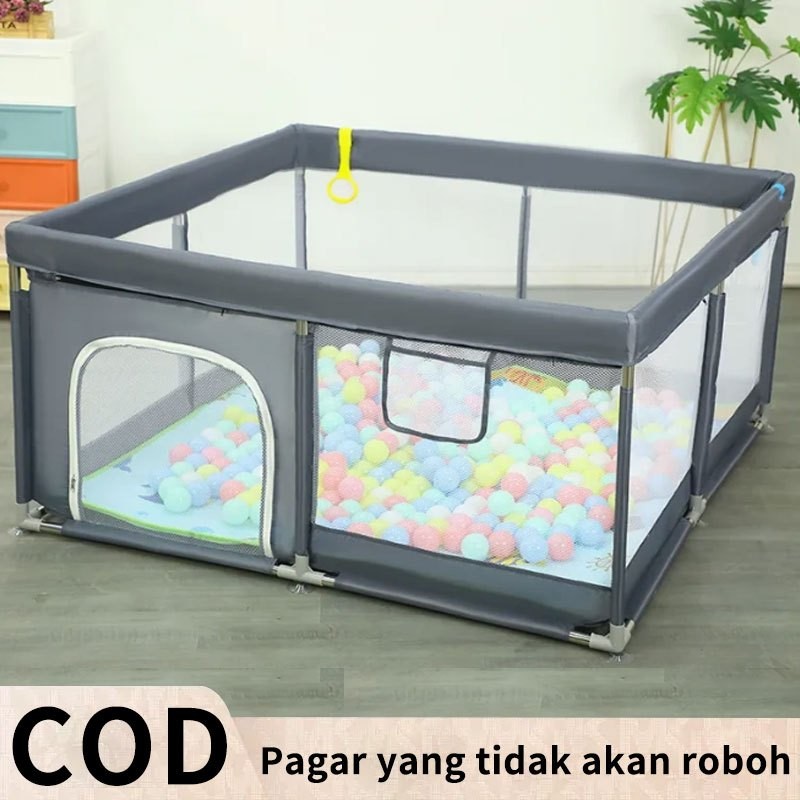 【COD】Pagar pengaman anak Pagar Bayi Bermain Bayi merangkak di tanah pagar pelindung balita