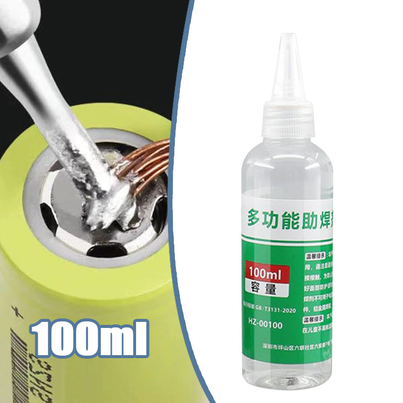Stainless Steel Flux Solder Perekat Nikel Besi Seng Tembaga Baterai Paste Liquid Cairan Oil Solder F