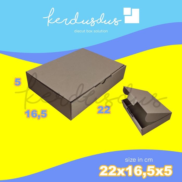 

22x16.5x5 cm kardus carton box diecut pizza kue packing packaging