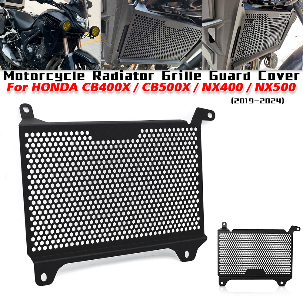 For HONDA CB400X CB500X NX400 NX500 2019-2024 Motorcycle Radiator Grille Guard Cover Radiator Protec