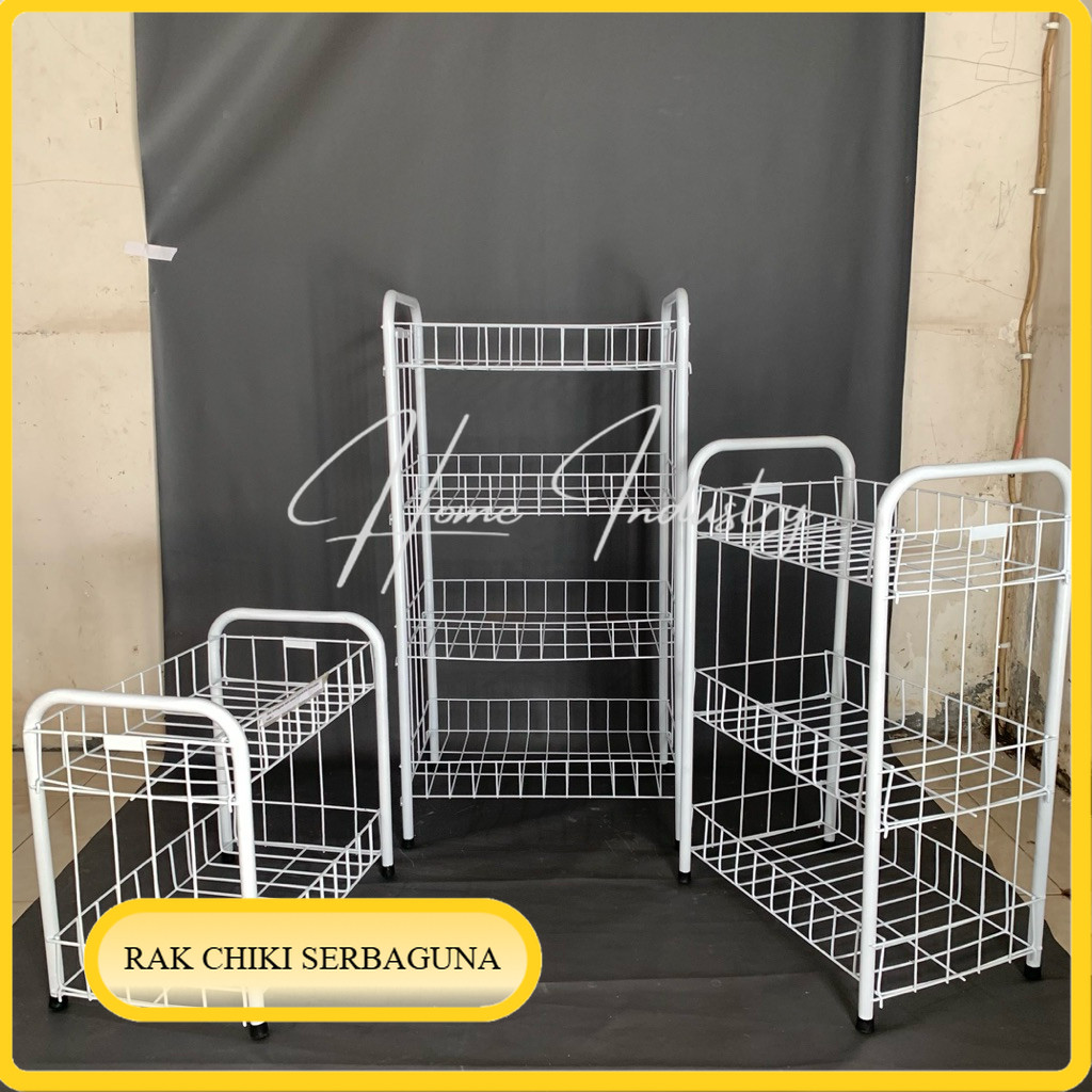 Rak Chiki Serbaguna Snack Murah/Keranjang Jajan/Rak Toko Jualan/Rak Penyimpanan/Rak Display/Rak Mini