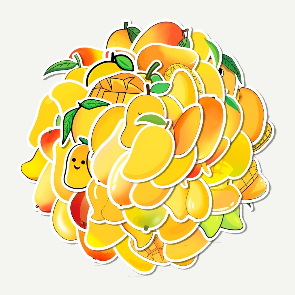 

Sticker Pack Stiker Orange Mango [Buah Mangga Jeruk] | Sticker TUMBLR | Stiker LAPTOP KOPER HELM