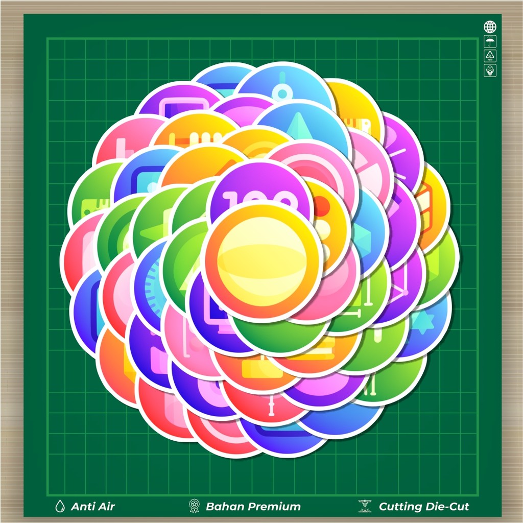 

HOT 50 PCS STIKER Stiker Math Icon Pack Series [Seri Paket Ikon Matematika] Stiker Fashion Cars Decal Dingin Kartu Album Custom Vinyl Anti Air- Sticker Aesthetic Buku Journal Koper Casing HP Tablet Laptop Helm Motor Botol Minum