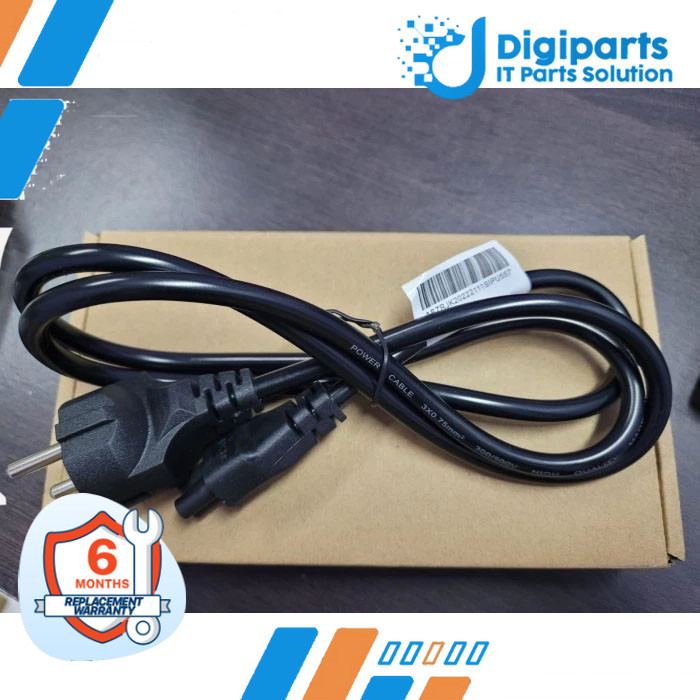 KABEL POWER ADAPTOR LAPTOP ASUS/LENOVO/DELL/MSI/ACER 3LUBANG TEBAL ORI - LENOVO