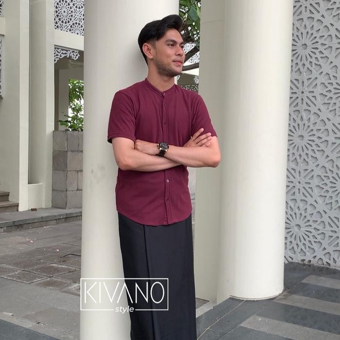 Girya.Syo - Sarung Polos Couple Ayah Anak 1-10 tahun | KIVANO STYLE Sarung Motif Polos Premium Dewas