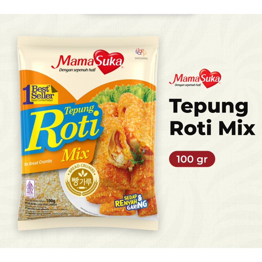 

GWP - MamaSuka Tepung Roti Mix 100 gr