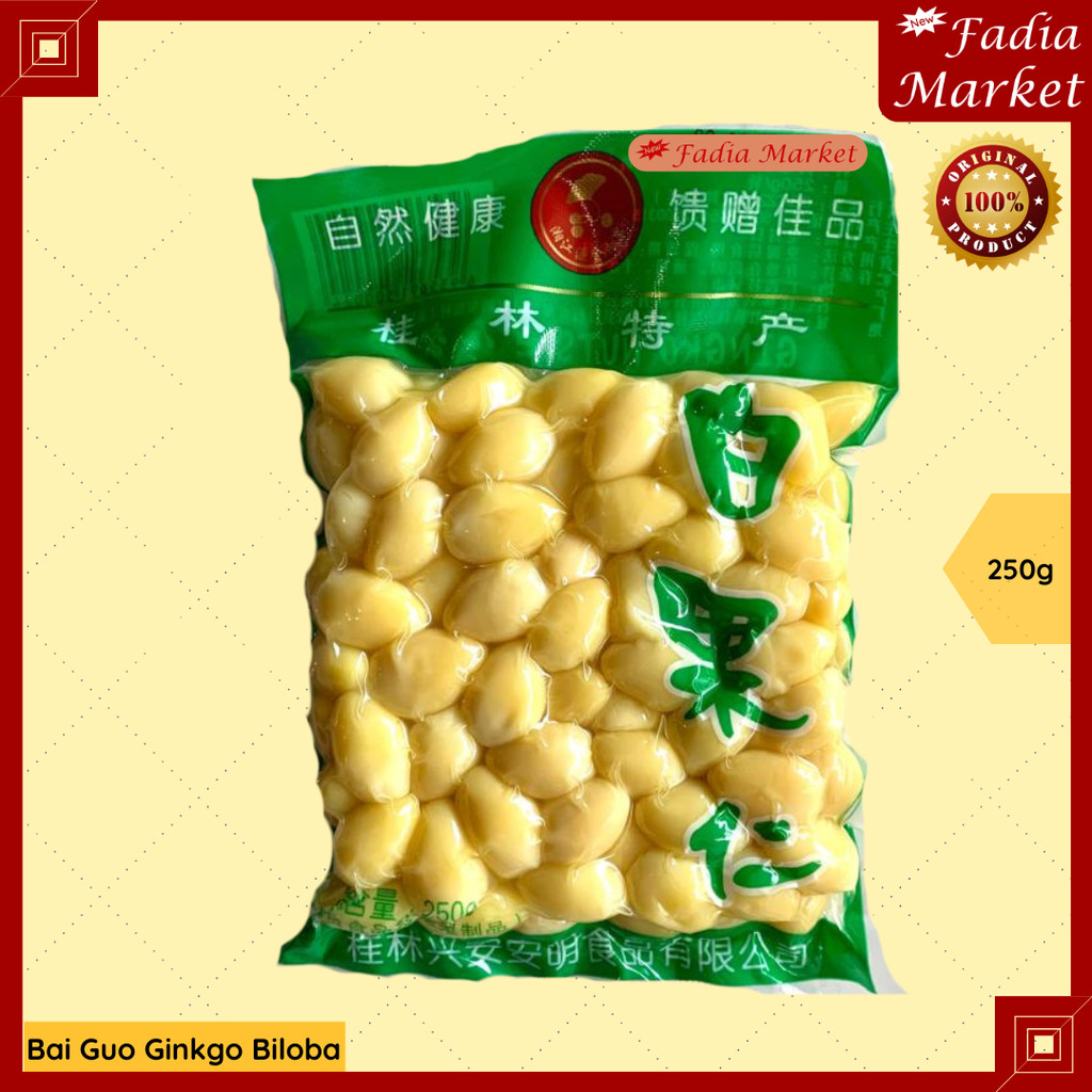 

Pai Kuo Bai Guo Pek Kwe (Biji Ginkgo Biloba) 250g