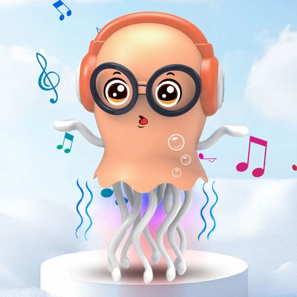 Plastic Electric Dancing Octopus Toy Interactive Swinging Crawling Interactive Octopus Toy Simulatio