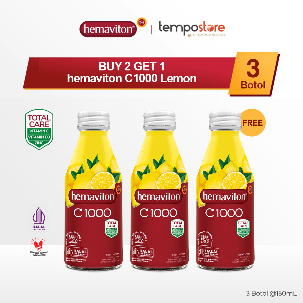 

B2G1 Hemaviton C-1000 Lemon 150ml