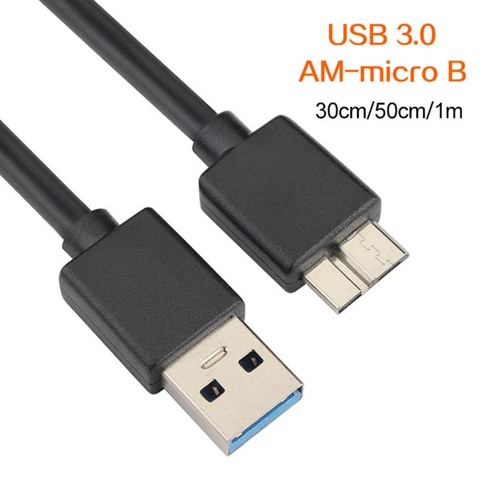 USB 3 0 A to Micro B Male Adapter Converter Cable for External Hard Drive Disk HDD S5 USB C hard dri