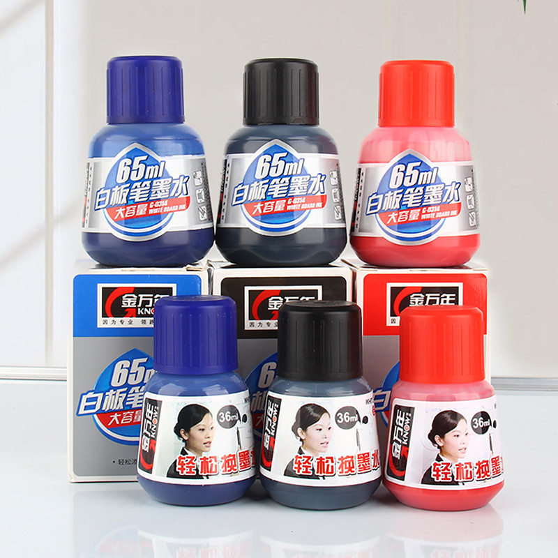 

65ml Whiteboard Marker Refill Ink - High-Capacity, Easy to Write & Erase, Washable & Non-Toxic, Ideal for Kids & Classrooms