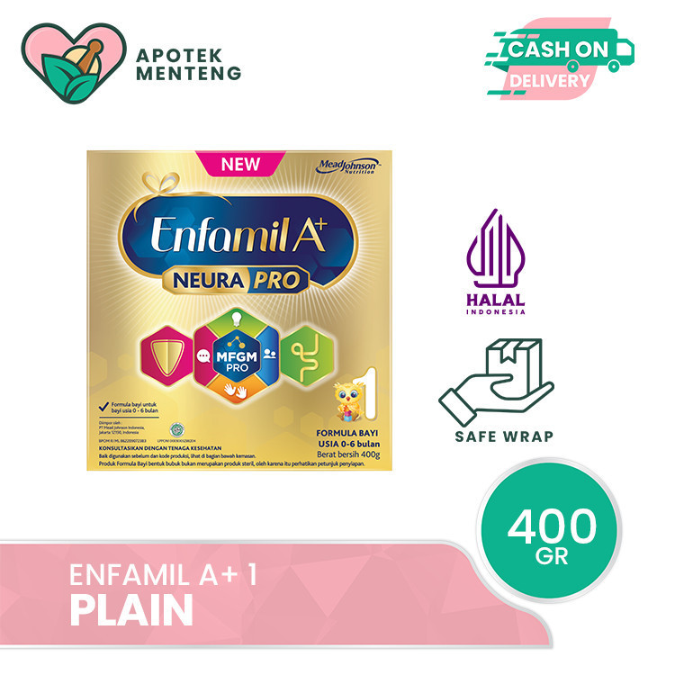 Enfamil A+1 - Susu Formula Bayi 0-6 Bulan 400 gram