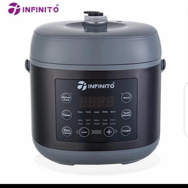Infinito Electric pressure cooker/presto listrik low carbo