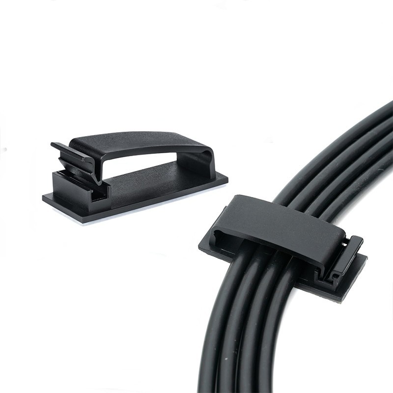 Clip Cable Tempel 10pcs Penjepit Kabel Dinding Klip Kabel Organizer Klip Kabel Listrik