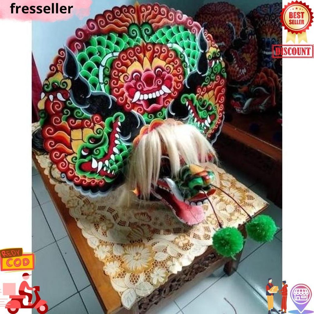 

Siap Kirim Siap Dikirim Promo Barongan |Barongan Kedirian Siung Gantung Full Kayu Asli Bonus Kemul Panjang Dan Pentul Tinggal Pakai Ukuran Anak #n6