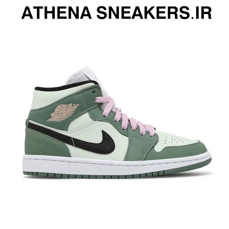 Sepatu Air Jordan 1 Mid Dutch Green BNIB Original