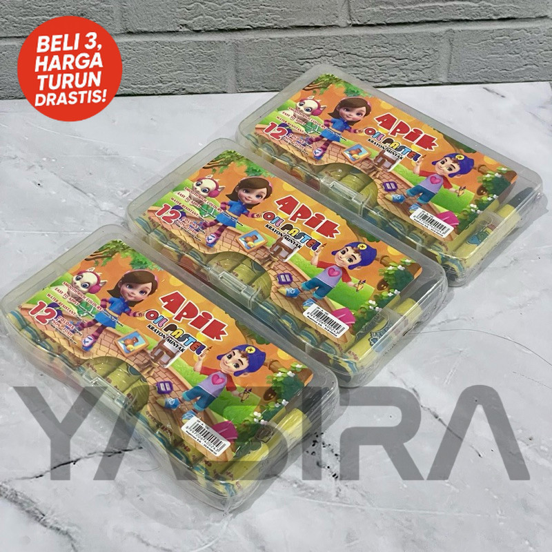 

SATU SET Crayon Apik 12 Warna