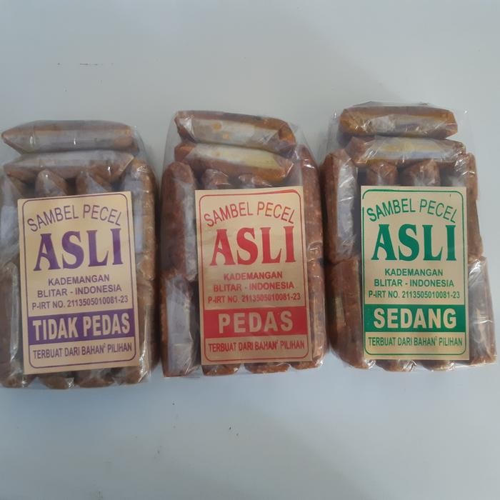 

Sambel Pecel Asli Blitar 425gr - Pedas, 400 gram
