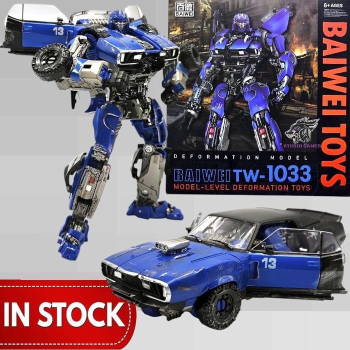promo BAIWEI TOYS TW-1033 Deformation Model Dropkick SS46 KO - Robot Transformers BumbleBee Movie